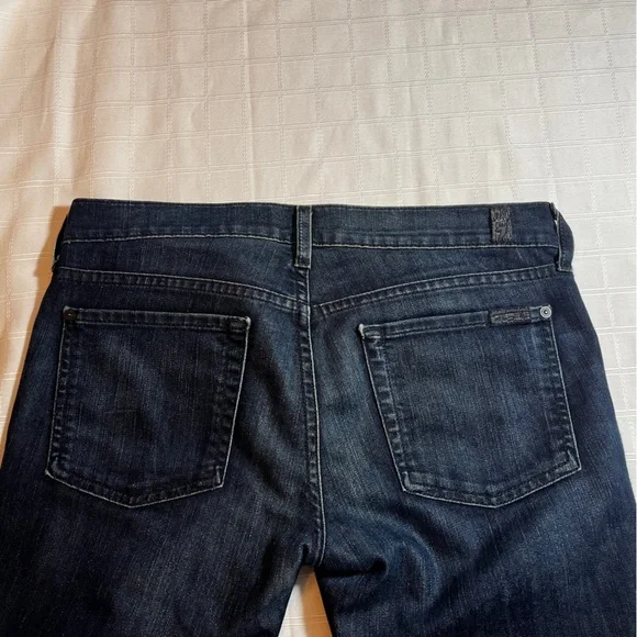 Women's 7 For All Mankind Gwenevere Size 28 Skinny Leg Jeans - Picture 8 of 11
